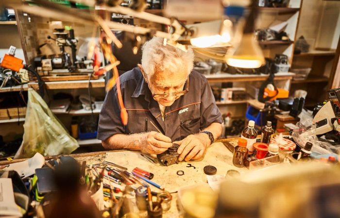 A Repairman we consider Last-of-his-Kind — a Maker in the Truest Possible Way